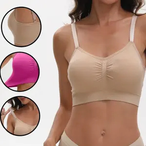 EssElegance  Ultra-Soft WirelessPush Up with Adjustable Straps. Comfortable FullCoverage Lingerie for Everyday Qutfits. mermaid lace full coverage women zip front nonslip yoga sport sexy non-padded cup cardi daily