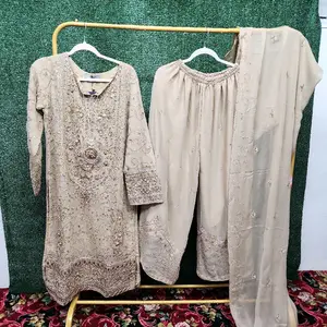 3 piece ready to wear sharara suit