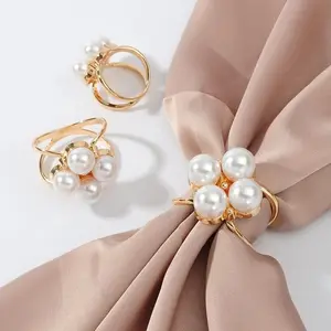 Fashion Alloy Scarf Buckle Crystal DIY Shawl Ring Clip Multifunctional Knotting Artifact Scarf Clasp Jewelry Accessories