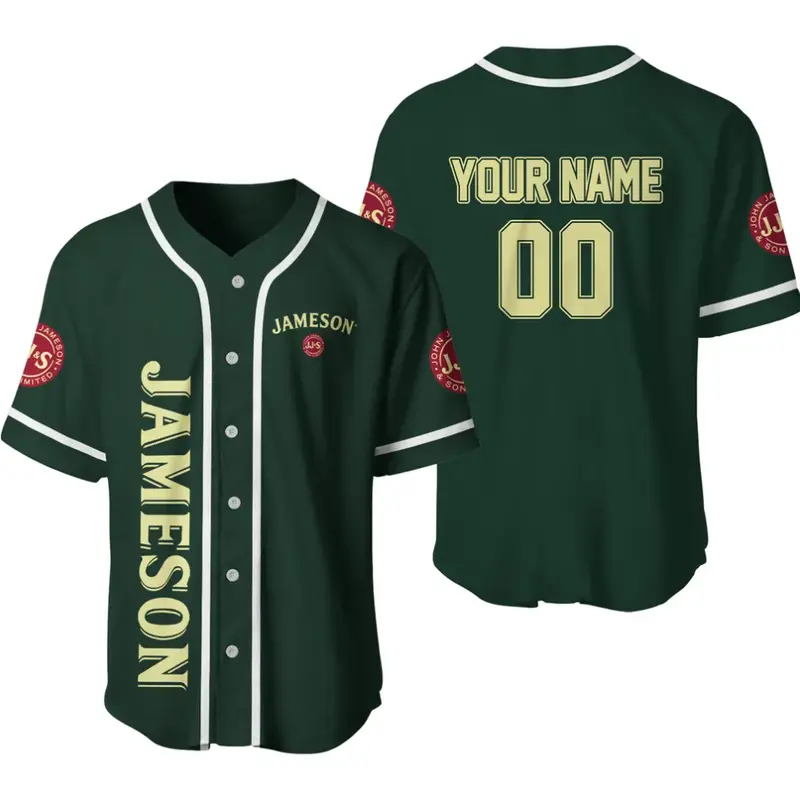 Custom Jameson Baseball Jersey Shirt, Unisex Shirt