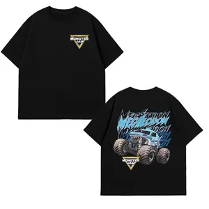 Monster Jam Megalodon Shark Monster Truck T-Shirt Gildan Unisex Tee, Racing Fan Graphic Shirt, Offroad Motorsports Tee, Vintage Truck Lover Gift for Youth Adults