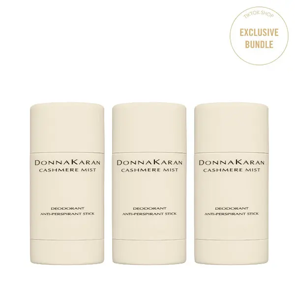 Virtual Bundle: Donna Karan Cashmere Mist Anti-Perspirant Deodorants 1.7 Oz/50g - 3 Pack