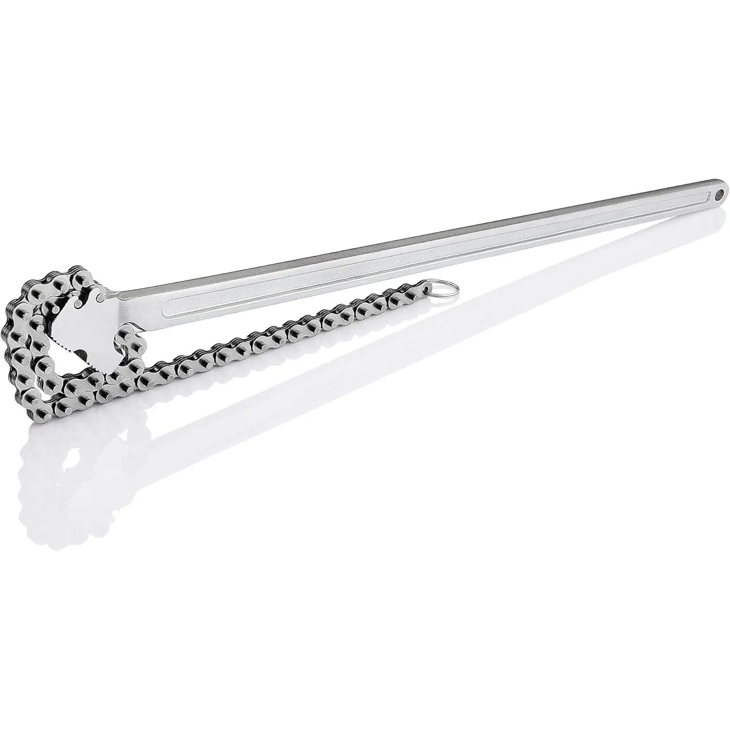 24 Inch Chain Wrench, Adjustable Oil Filter Chain Wrench Fits Max 6 Inch Diameter for Pipe and  Repair