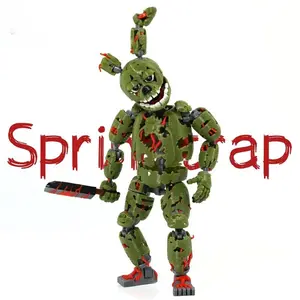New 3D Printed Springtrap Zombie Rabbit T13 Invincible Boy Robot Multi-Jointed Movable Shapeshift Action Figure Model Toy Gifts