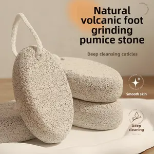 Natural Volcanic Stone for Soft Feet, Exfoliate and Smooth Heels, Unscented, Suitable for Sensitive Skin, Spa Massage, Pedicure, Home Use, Callus Remover Tool