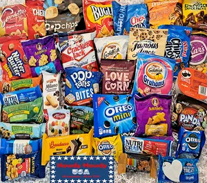 Just the Snacks! 6 months subscription of Popular American Snacks Box