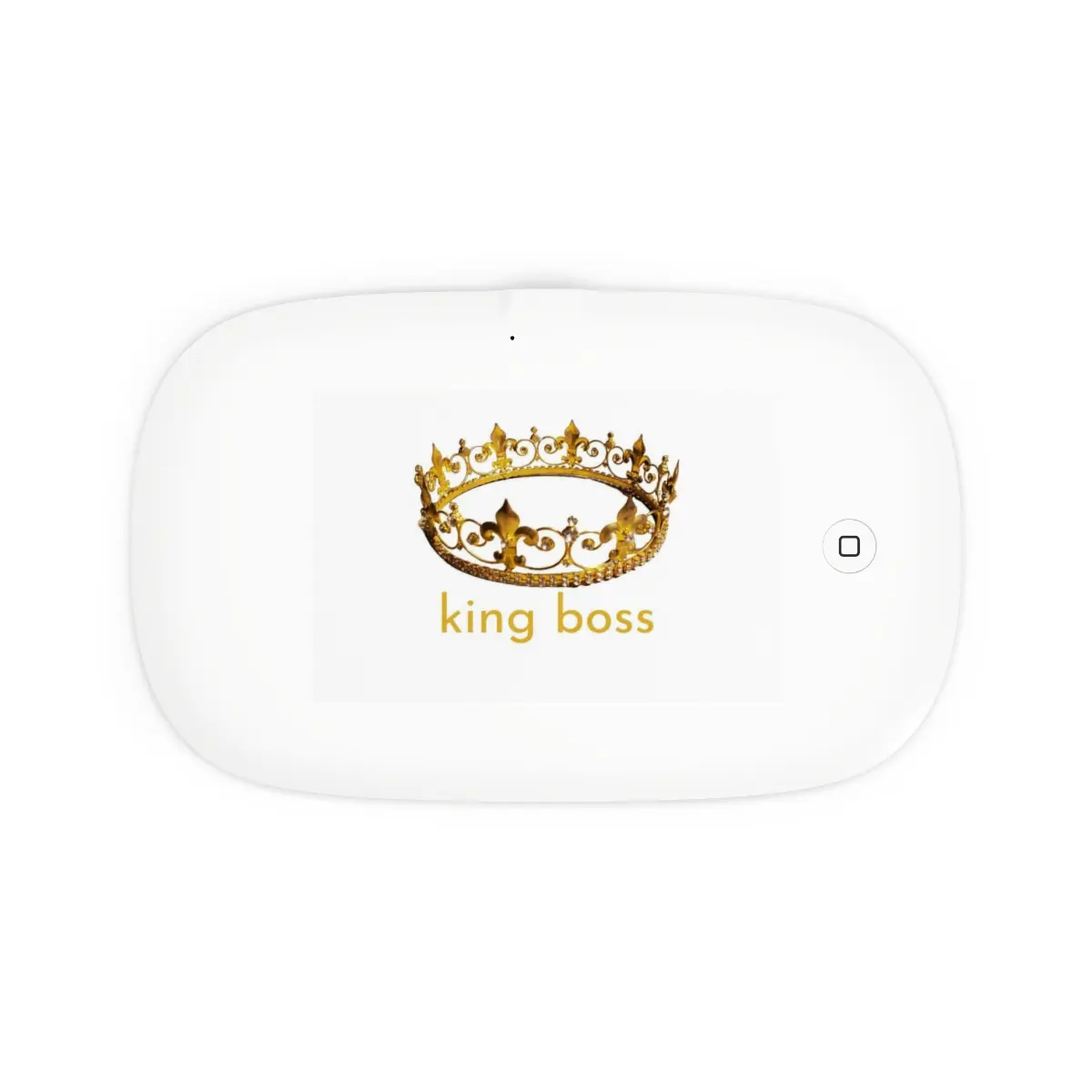 King Boss UV Phone Sanitizer and Wireless Charging Pad-TM Plastic Portable