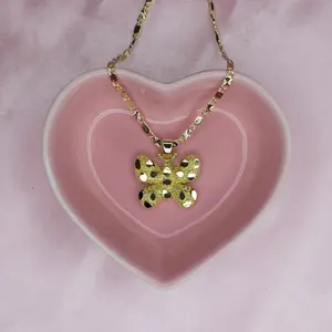Butterfly Nugget Necklace