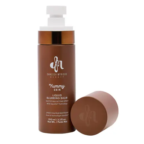 Yummy Skin Liquid Blurring Balm Makeup Setting Spray - Hydrating, Lightweight Adult Cosmetics Mist with Hyaluronic Acid, Oil Control, Mattifying Setting, Moisturizing Flawless Spray for Puff/Sponge Application