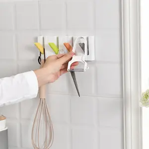 1 piece piano hook wall sticking umbrella key bag wrap coat hat hanger hook hook kitchen hook storage rack