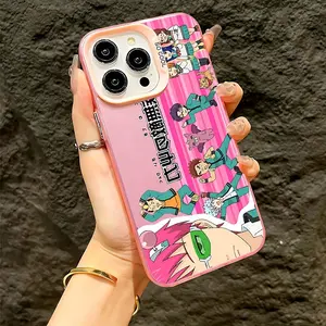 Japanese Manga Saiki Kusuo Phone Case for iPhone 17 16 15 14 13 12 11 Pro Max X XR XS Max Air 8 7 Plus, Anti-Drop Matte Back Cover