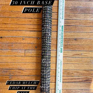 30” Base Pole (Compatible with Stackable Moss Poles)