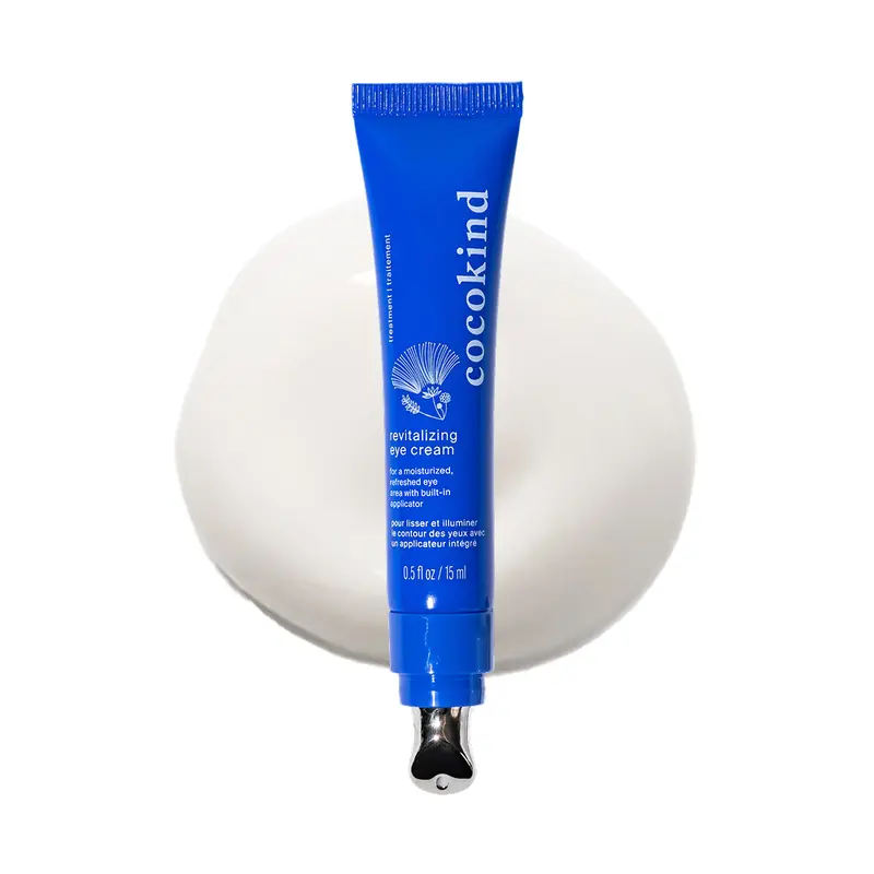 [cocokind] Revitalizing Eye Cream | with a Cooling Metal Applicator Tip | Hydrating & Depuffing & Reduce Dark Circles
