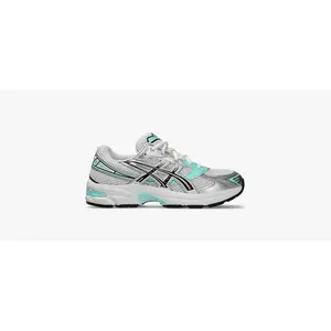 ASICS Gel-1130 White Aqua (GS) 1204A163-102 Youth Authentic Shoes Footwear Sneaker Trainer Comfortable Walking Fashion Trending Gift