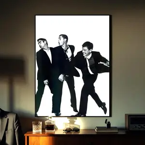 Ocean’s Twelve Poster, Black hite Trio Wall Art George Clooney, Brad Pitt, Matt Damon