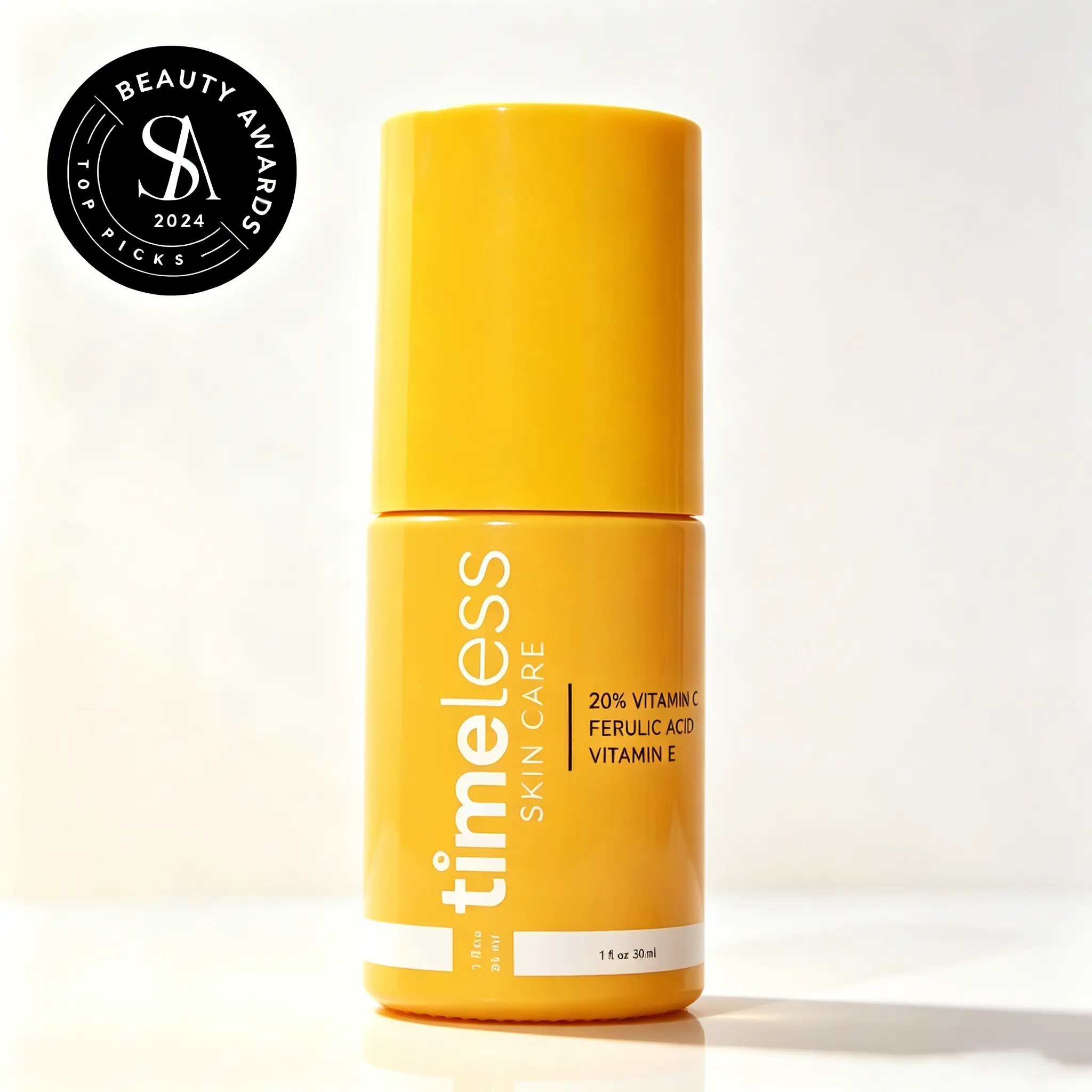 Timeless 20% Vitamin C + E Ferulic Acid Skin Care Serum - Brightening, Repairing & Protecting Serum (30ml)