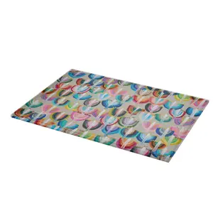 Rainbow Menorahs Glass Drip Tray