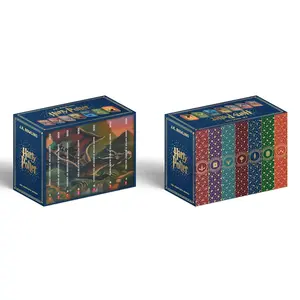 Harry Potter Paperback Box Set Books 1-7 (Deluxe Edition with Stenciled Edges)