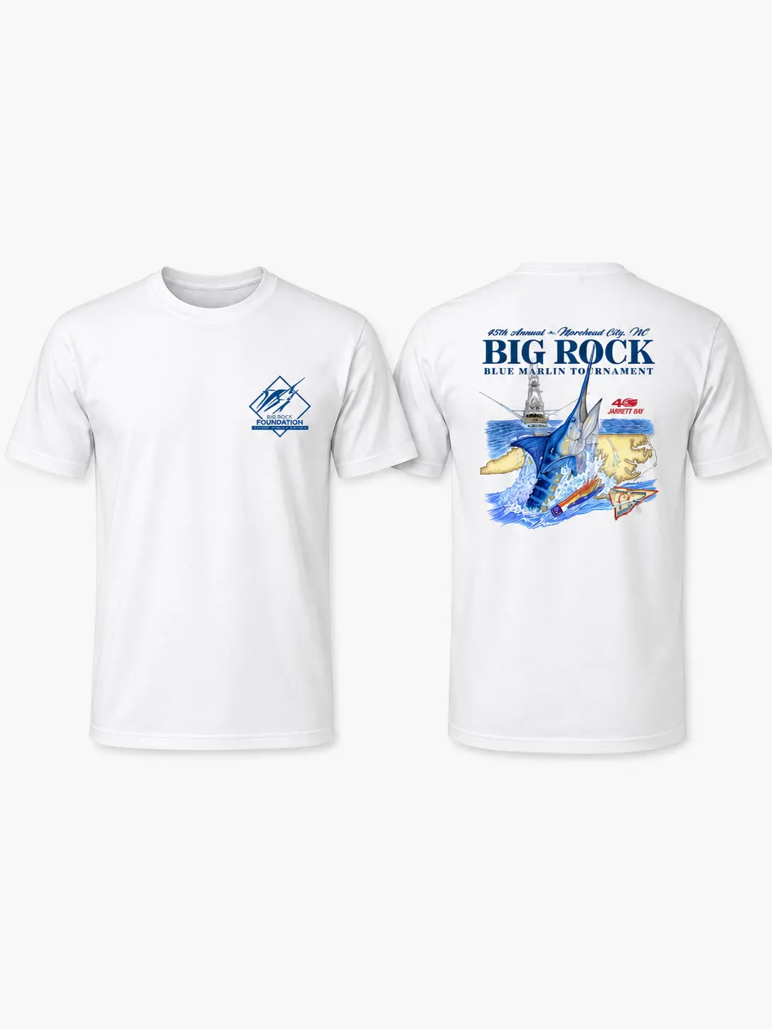 Big Rock Blue Marlin Tournament Shirt 2026 – 68th Annual Offshore Fishing Graphic Tee, Men’s Tops