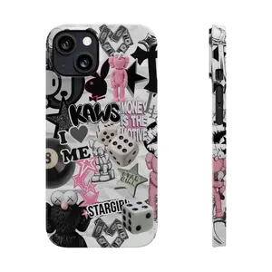 Kaws Tough Phone Cases, Kaws Bear Graphic Phone Case, Stargirl Aesthetic Phone Case