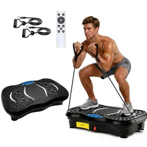 Vibration Plate Exercise Machine, 200 Speeds Vibrating Plate for Lymphatic Drainage, Vibrating Shaking Full Body Shaker Workout, Vibration Fitness Platform for Weight Loss, for Home