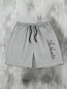 Men's Casual Shorts 2xl-6xl, Summer Comfortable Shorts, Fashion Printed Drawstring Knee-Length Pants, Sportswear