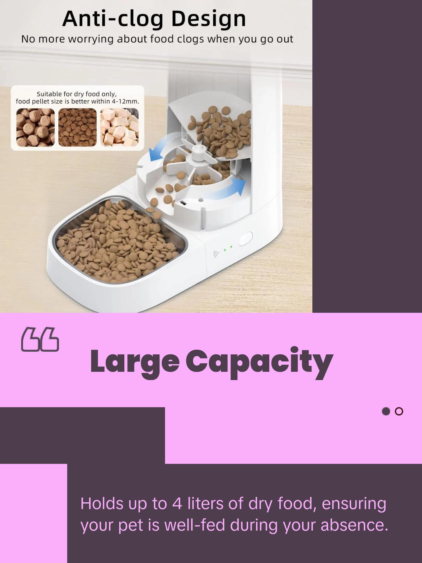 Wireless Automatic Pet Feeder Wireless Automatic Pet Feeder