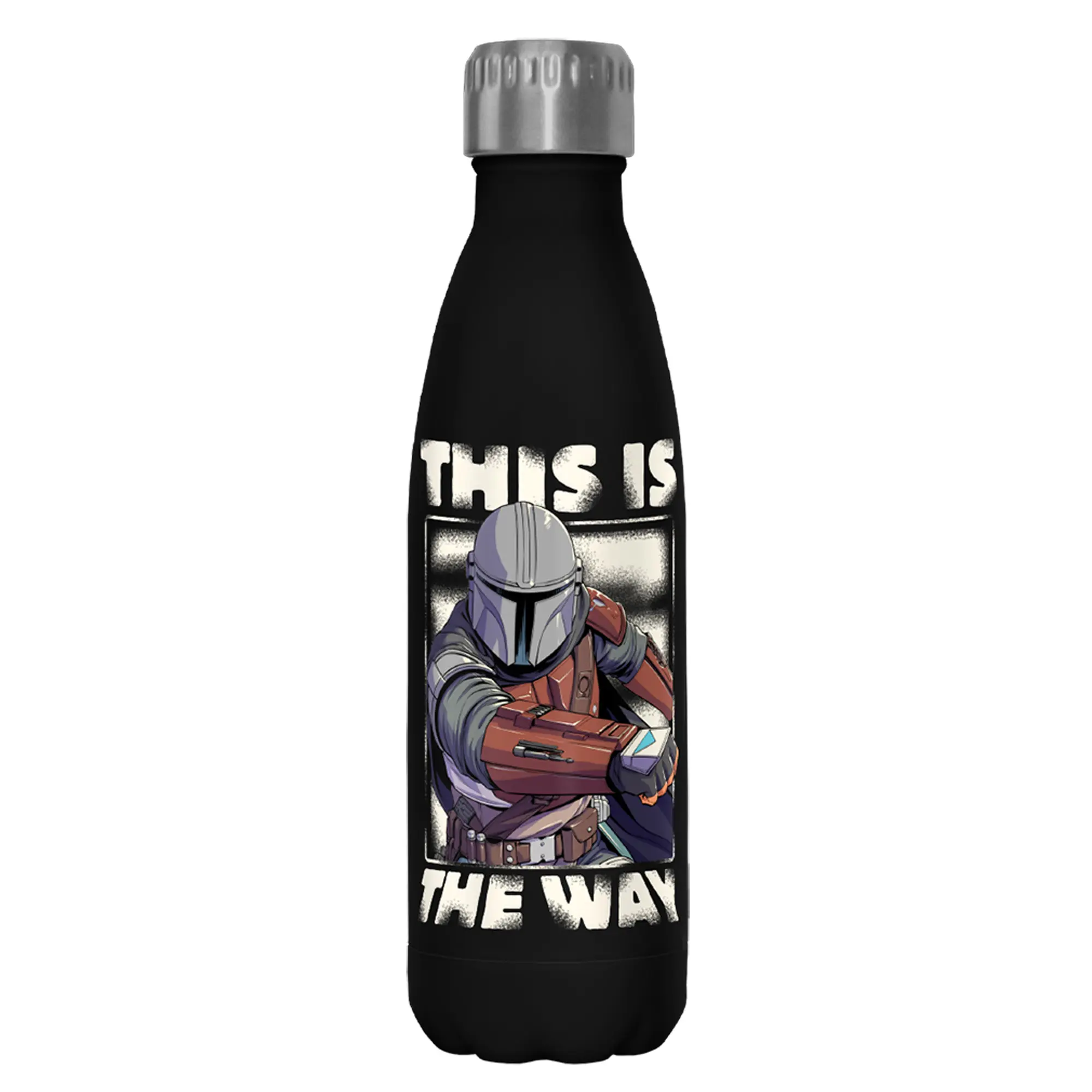 Star Wars The Mandalorian This is The Way Mando Stainless Steel Water Bottle
