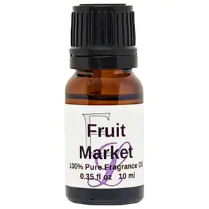 Fruit Market Fragrance Oil, 10 ml Premium, Long Lasting Diffuser Oils, Aromatherapy
