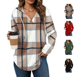 WIHOLL Womens Fashion Tops Hoodies for Women Pullover Oversized Sweatshirts Long SLeeve Shirts Loose Fit*(Size UP 1-2 for True Oversized Look!)* Casual Outfits Lightweight Womenswear