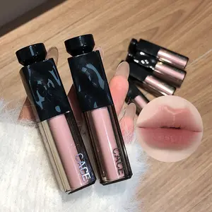 Matte velvet lip gloss Matte Liquid Lipstick with matte finish, smooth application, lightweight, waterproof, non stick cup natural makeup effect Liquid Lip Balm