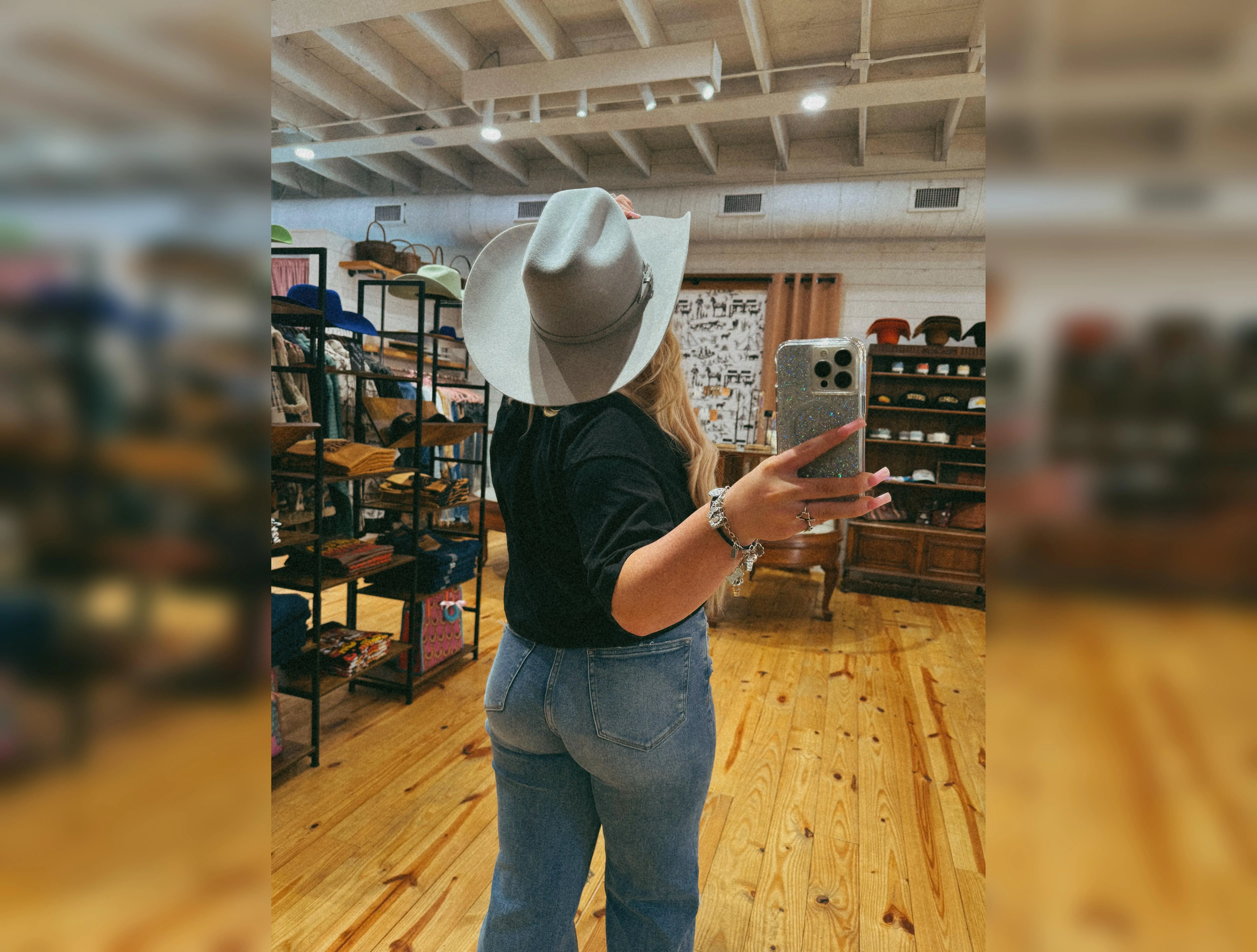 Serratelli Platinum 2X Wool Felt Cowboy Hat