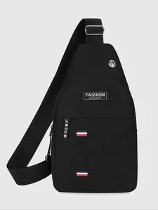 Men's Messenger Bag with Adjustable Straps, Zipper Closure, Travel Gym Daily Use, Fashion Accessory, Casual Style, All Seasons