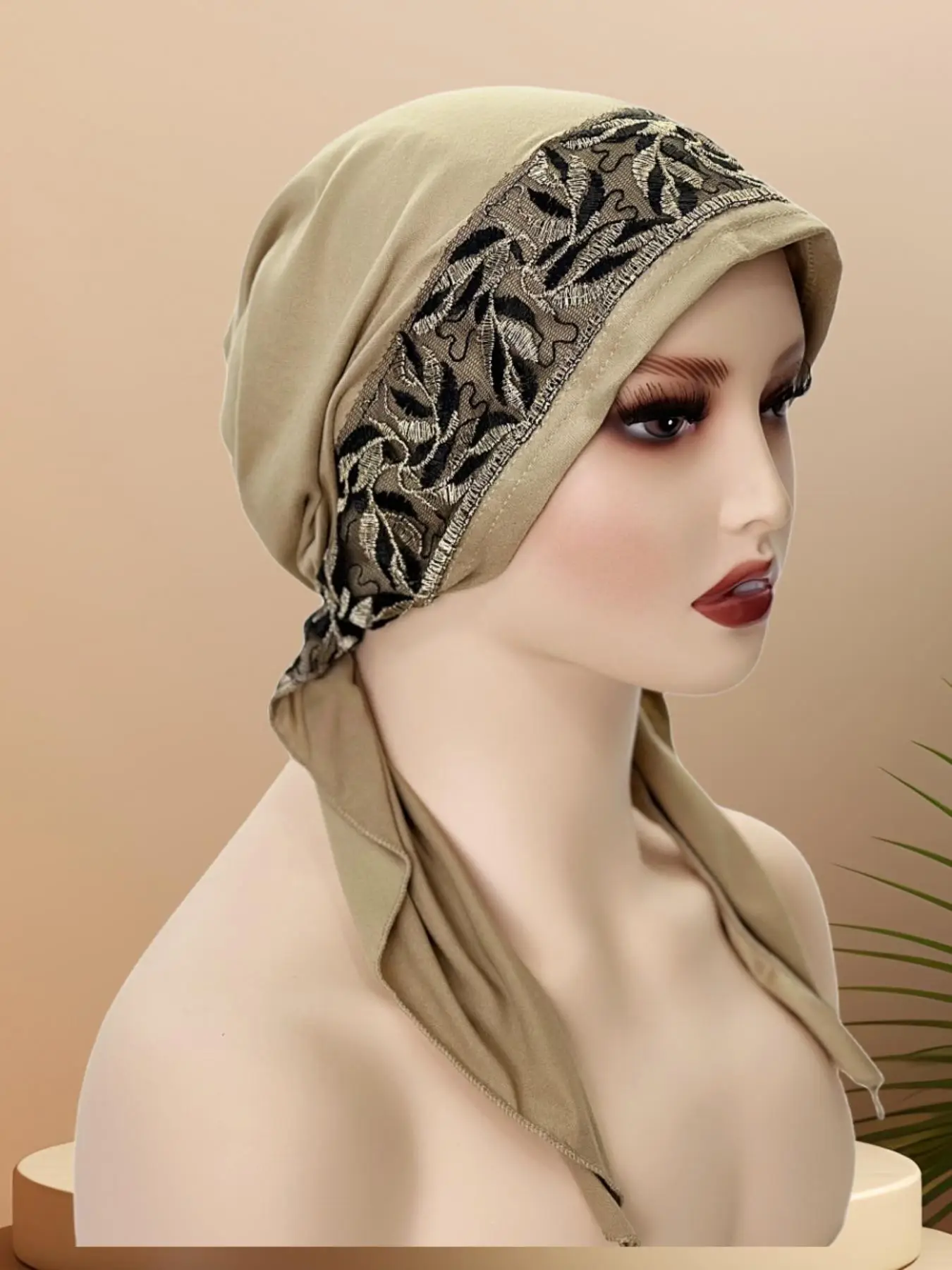 Women's Elegant Floral Pattern Headscarf, Casual Trendy Headscarf, Fashionable Hair Accessories for Daily Wear, Trendy All-match & Exquisite Headscarf
