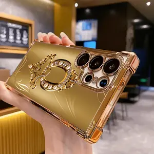 Phone Case: A High-end, Stylish, Durable, and Trendy Full-coverage Straight-edge Anti-drop Case Suitable for Samsung Galaxy S23/S23+/S23 Ultra/S23 FE/Galaxy S24/S24 Plus/S24 FE/S24 Ultra/S25/S25 Plus/S25 Ultra/S25 Edge