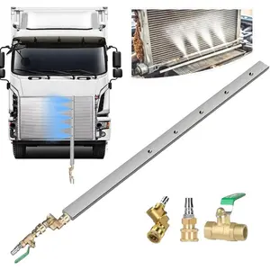 40'' Radiator Wand, Dual Purpose RadiatorFlush Kit for Pressure Air Pump & Pressure Washer, Chassis Flusher, RadiatorCleaner for Car Trucks, with 1/4''Quick Coupler