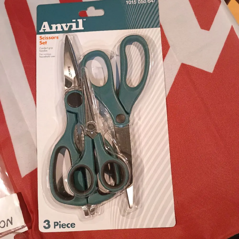 3-Piece Scissors Set, Multi-Purpose