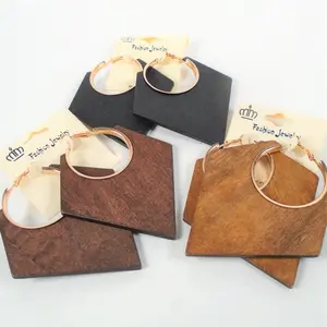 New Style Wood Fashion Earring Ethnic Casual