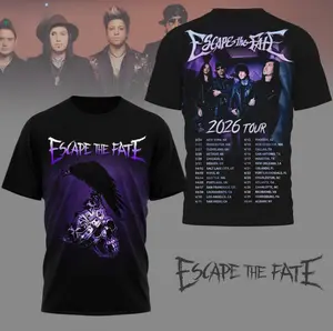 Emo Rock Tour 2026 Limited Edition Graphic Tee
