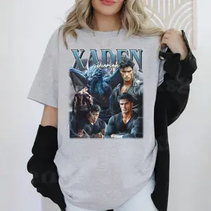 Vintage Xaden Riorson T-Shirt, Dragon Rider Sweatshirt, Booktok Reading Shirt, Fourth Wing Sweatshirt, Dark Academia T-Shirt, Bookfan Gift