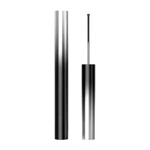 Waterproof Iron Wand Mascara for Fine Short Eyelashes, Black, Metal Wand, Smudge-Proof, Curling and Long Lasting, No Flaking, No Clumping, Volumizing, All-Day Wear