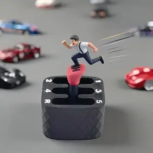 3D Printed Gear Shift Toy, Mini 6-Speed Manual Transmission Lever, Stress Relief Small Toy, Perfect for Kids and Adults