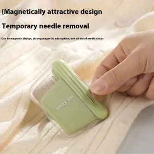 New Fashionable Magnetic Sewing Box, 10-Needle High-End Repair Tool Set, Thread Cone, Thread Box, Storage Box, Household Essentials