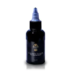 Lush Locks Hair & Scalp Oil - 2 oz Lightweight Moisturizing Blend for Hydration & Protection with Abyssinian Oil, Avocado, & Elastin