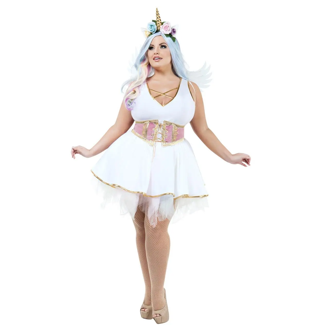 Plus Size Pastel Pony Costume