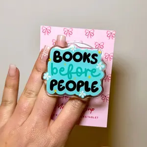 Kindle&Kobo Magnetic Grip - Books Before People