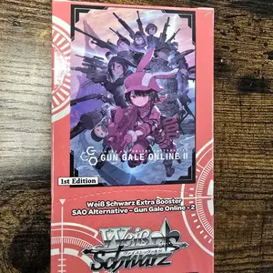 G Gale weiss schwartz english tcg booster box
