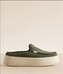Austin Lift Classic Leather Mule Shoe Women's - Moss