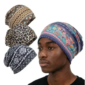 Double-layer pullover hat Amazon hot-selling ethnic style neutral head hat stacking hat