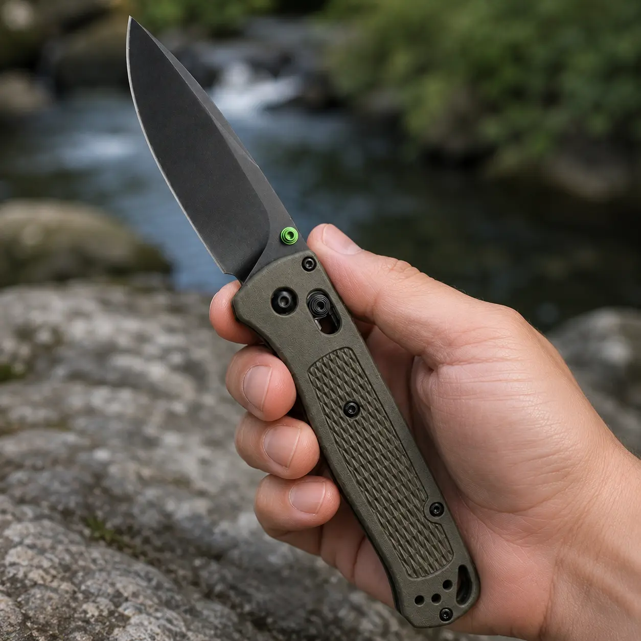 535Tactical Folding Knife EDC Pocket Knife for Everyday Carry, Outdoor Camping Survival Utility Knife, Sharp Multifunction Hunting Knife with Clip, Cool Gifts for Men, Hiking Fishing Gear